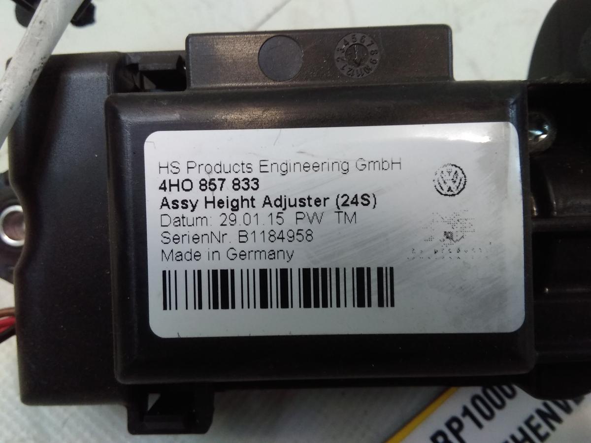 Audi A8 D4 4H orig H&ouml;henverstellung Sicherheitsgurt vorn rechts 4H0857833 BJ2015