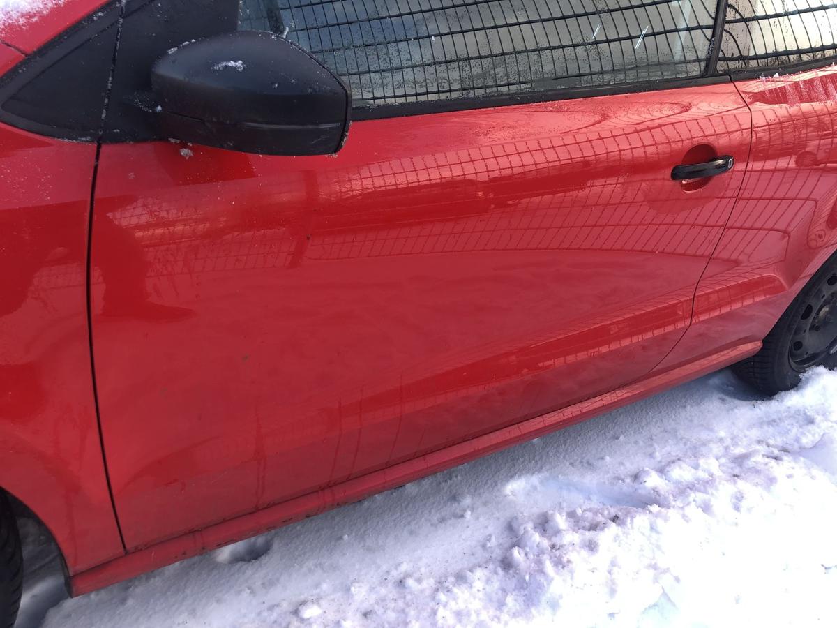 VW Polo 6R T&uuml;r links Fahrert&uuml;r Rohbau Autot&uuml;r LP3G 3t&uuml;rer