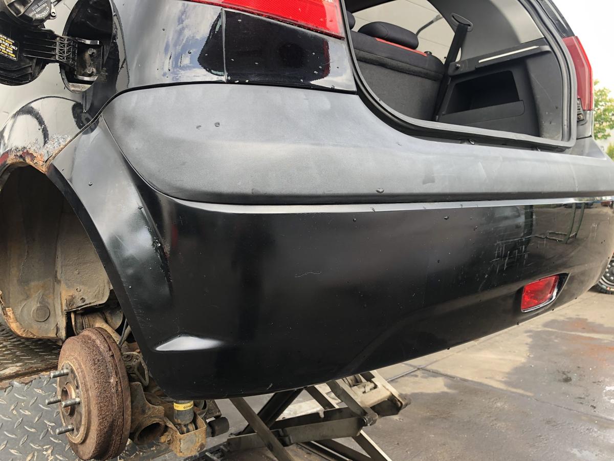 Hyundai Getz original Stoßstange Fänger hinten/Heck EB Obsidianschwarz Bj 2008