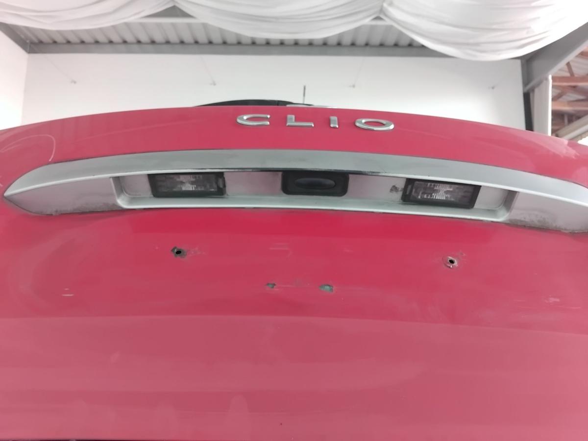 Renault Clio 3 Grandtour Heckklappe OV727 spanisch rot mit Heckscheibe BJ2009