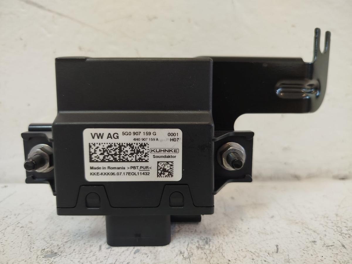 VW Golf VII 7 5G Steuergerät Steuereinheit Steuerteil Körperschall Sound