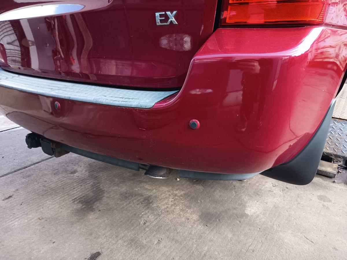 Kia Carnival III original Sto&szlig;stange hinten PDC R9 Rubinrot Bj 2006