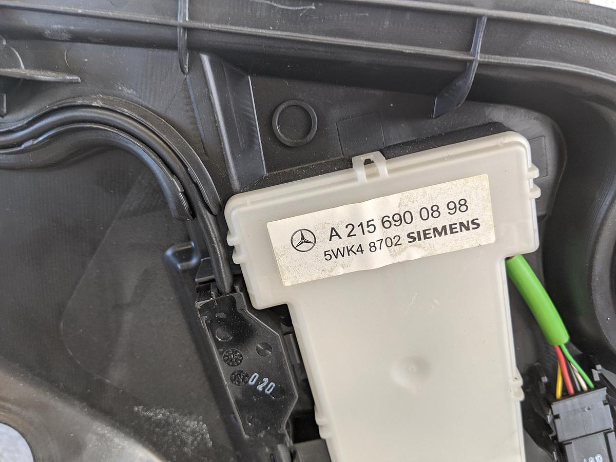 Mercedes CL500 C215 Antenne Keyless Go hinten rechts A2156900898 5WK48702