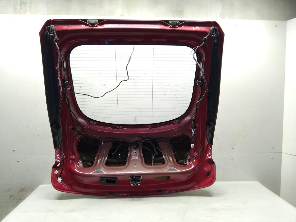 Tesla Model S Facelift Heckklappe sunset red PPMR mit Heckscheibe Bj.2019