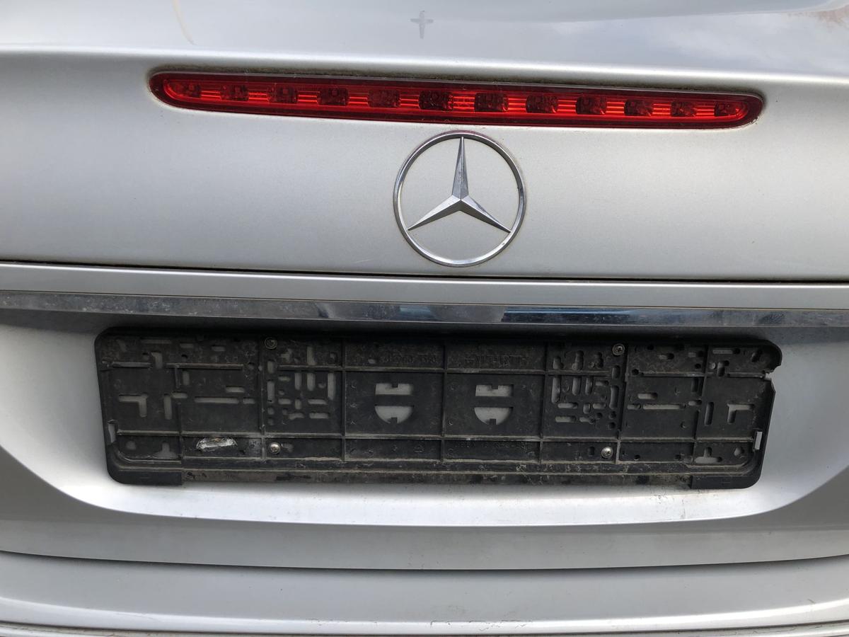 Mercedes E Klasse W211 Limo Heckklappe Kofferklappe Heckdeckel 744 silber