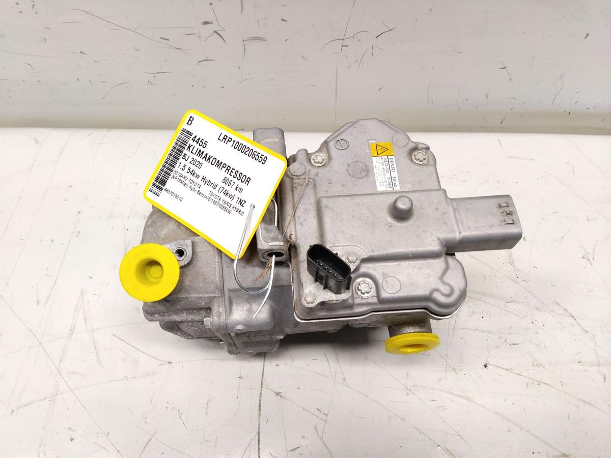 Toyota Yaris 3 Hybrid XP13 original Klimakompressor 1.5 54k 6067km Bj.2020