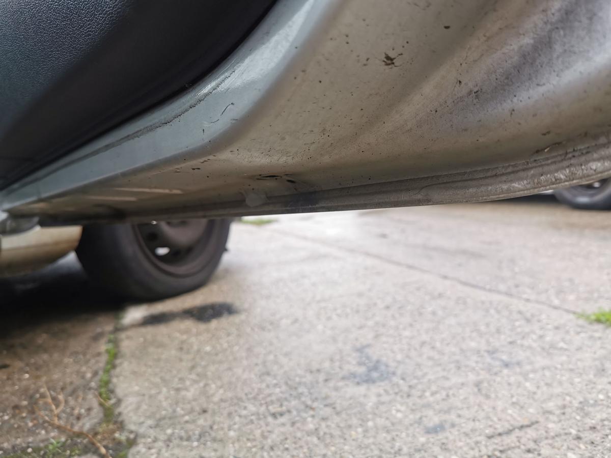 Renault Clio III R Beifahrertür Tür Autotür Rohbau rechts 3trg TED69 Gris Platin