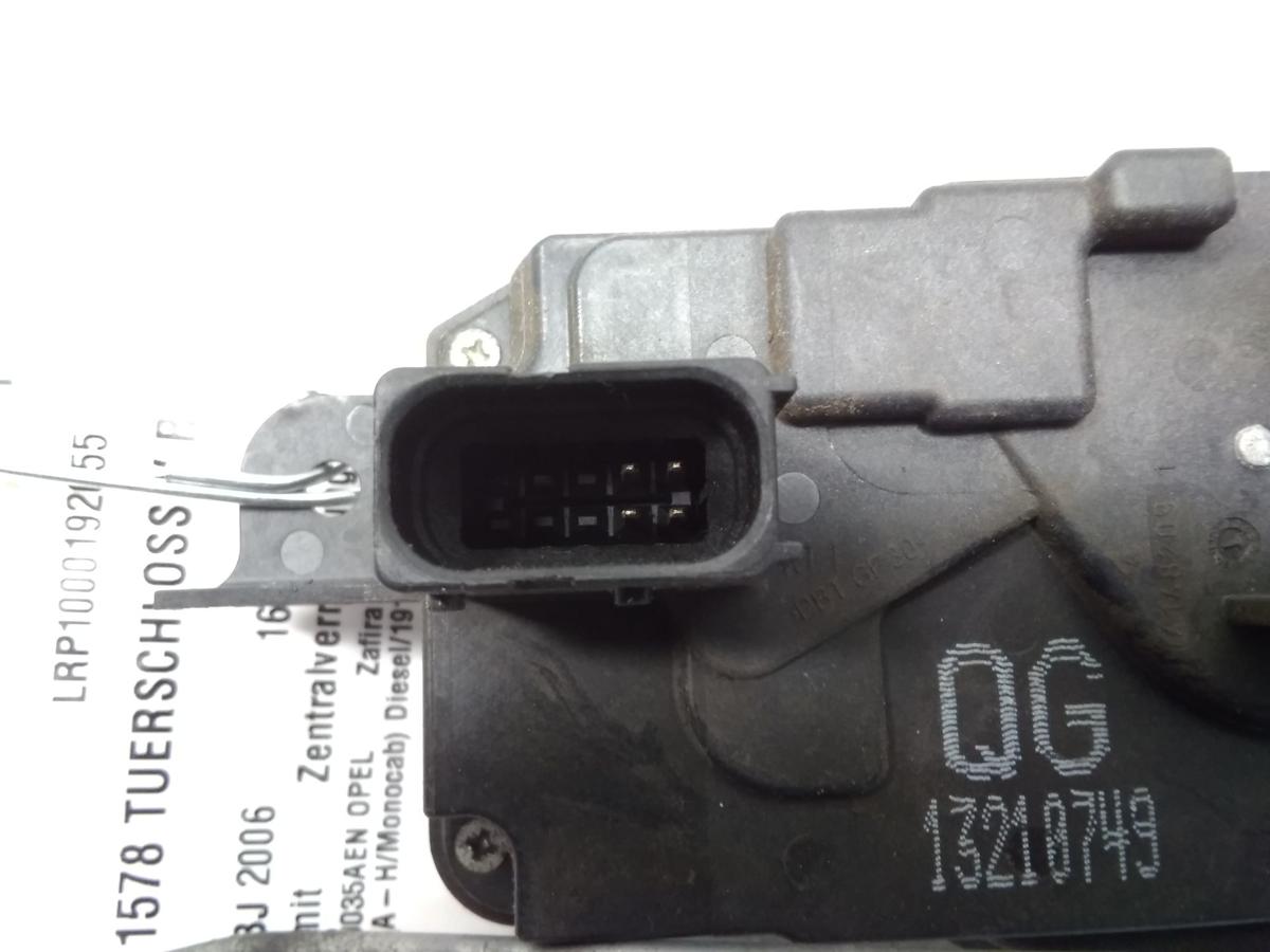 Opel Zafira B original Türschloß vorn rechts mit Zentralverriegelung Bj.2006