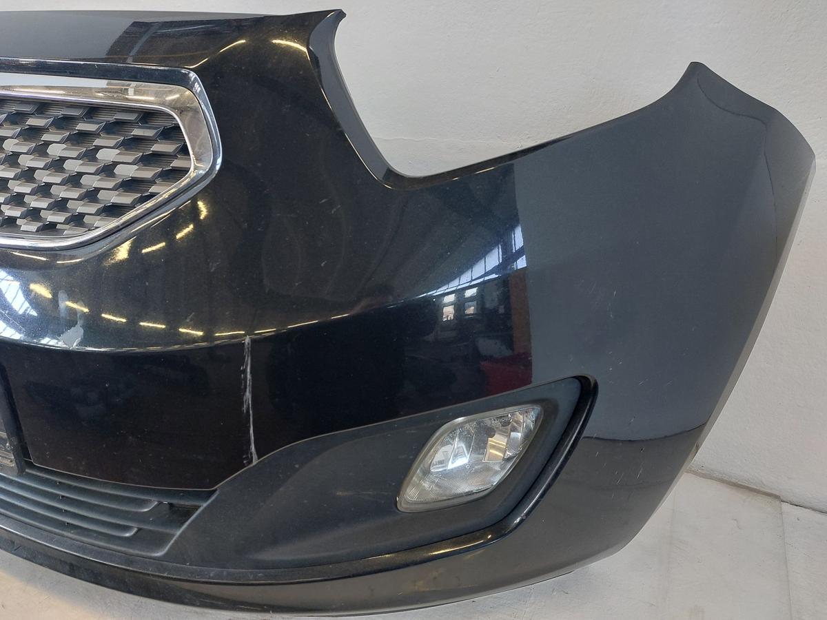 Kia Venga YN Sto&szlig;f&auml;nger vorn Frontsch&uuml;rze Nebel Grill 9F Stone Black Perl