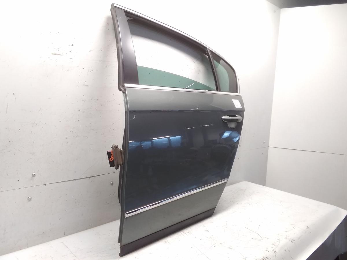 VW Passat 3C Limousine original Tür hinten links LB6S Granite Green BJ2009