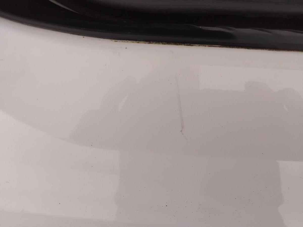 Peugeot 308 I original Sto&szlig;stange Sto&szlig;f&auml;nger hinten EWP Schneewei&szlig; BJ2010 3t&uuml;rig