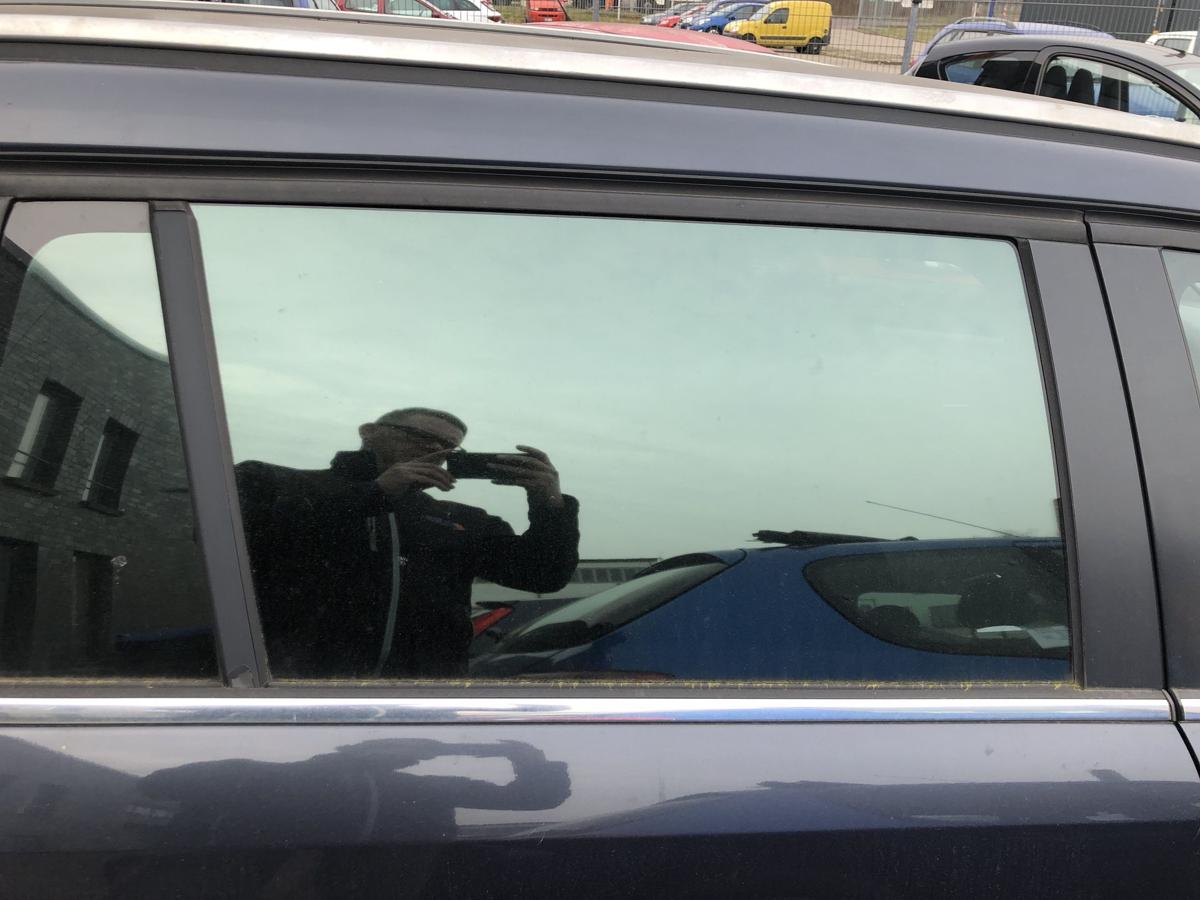 Opel Vectra C Caravan T&uuml;rscheibe hinten rechts Fondt&uuml;r Seitenscheibe 03 bis 09