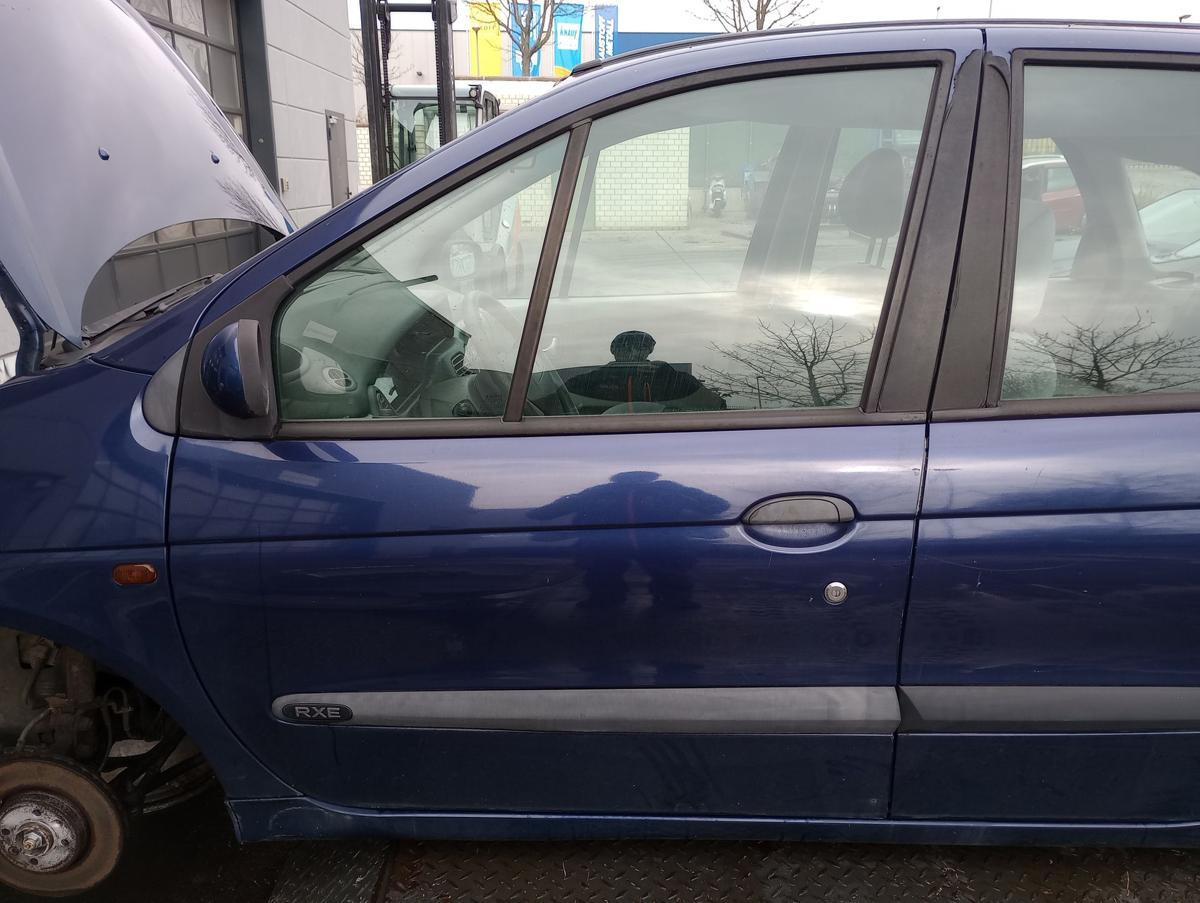 Renault Megane Scenic I original Tür vorn links Fahrer F43 Tintenblau Bj 2003