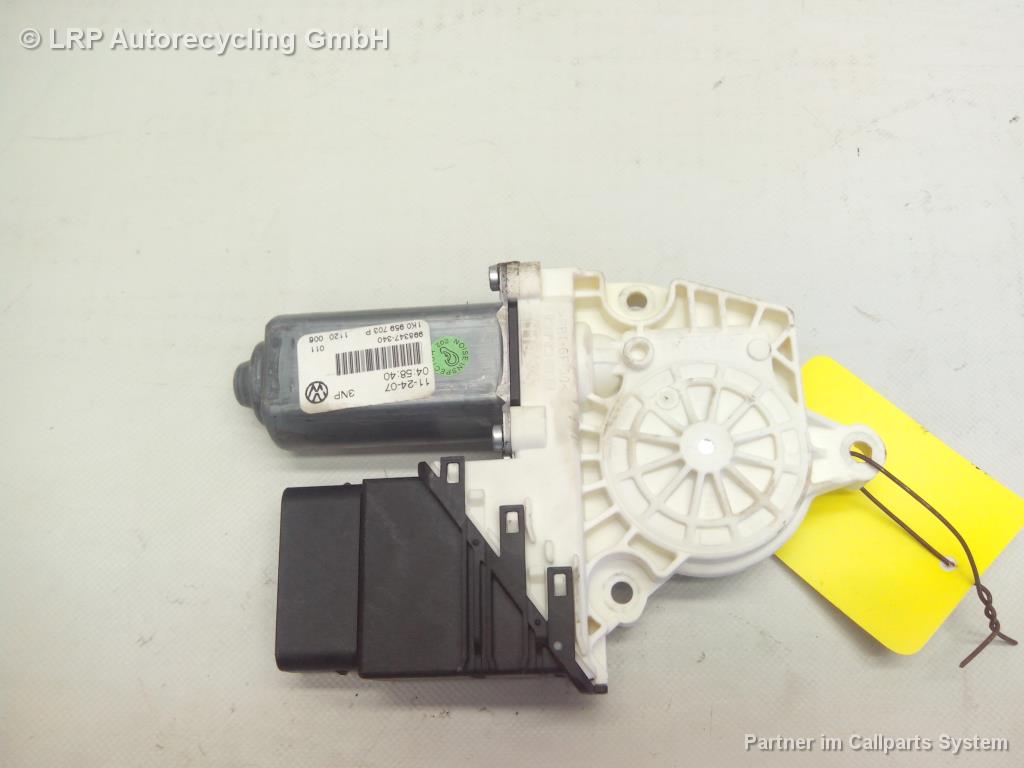 VW Golf 5 1K5 Variant BJ2008 Motor Fensterheber Tür hinten links 1K0959703P