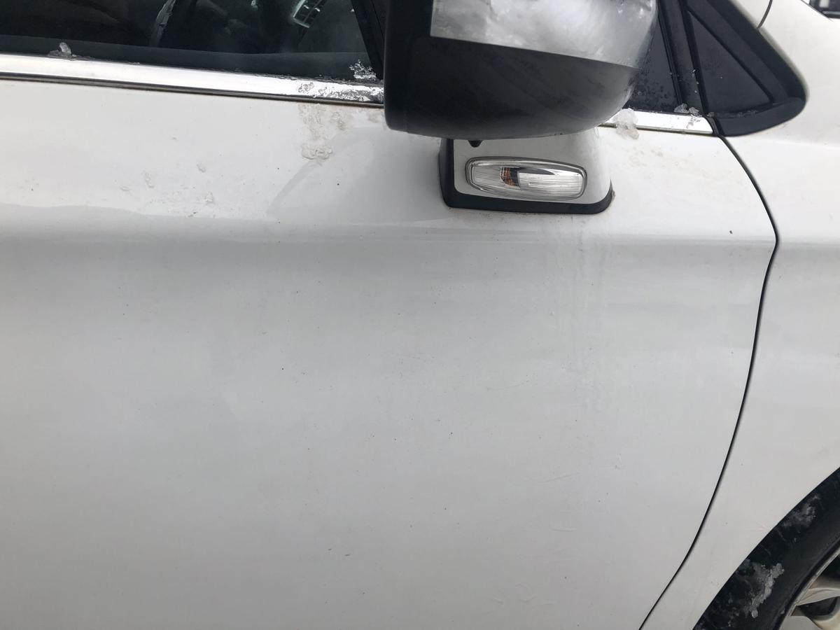 Citroen C4 II Typ N T&uuml;r vorn rechts Beifahrert&uuml;r im Rohbau EWP weiss Banquise