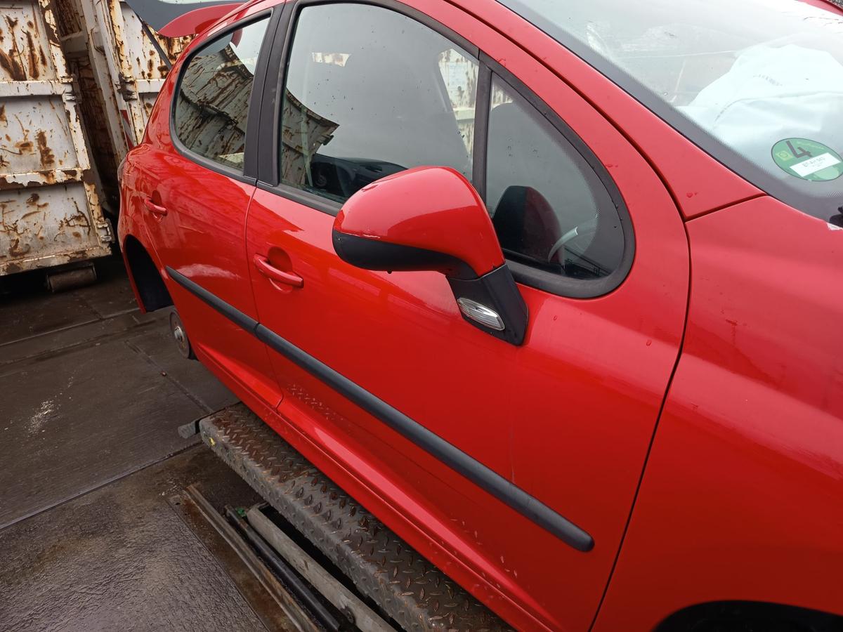 Peugeot 207 original T&uuml;r vorn rechts Beifahrer 5t&uuml;rer KKN Nevadarot Bj 2010