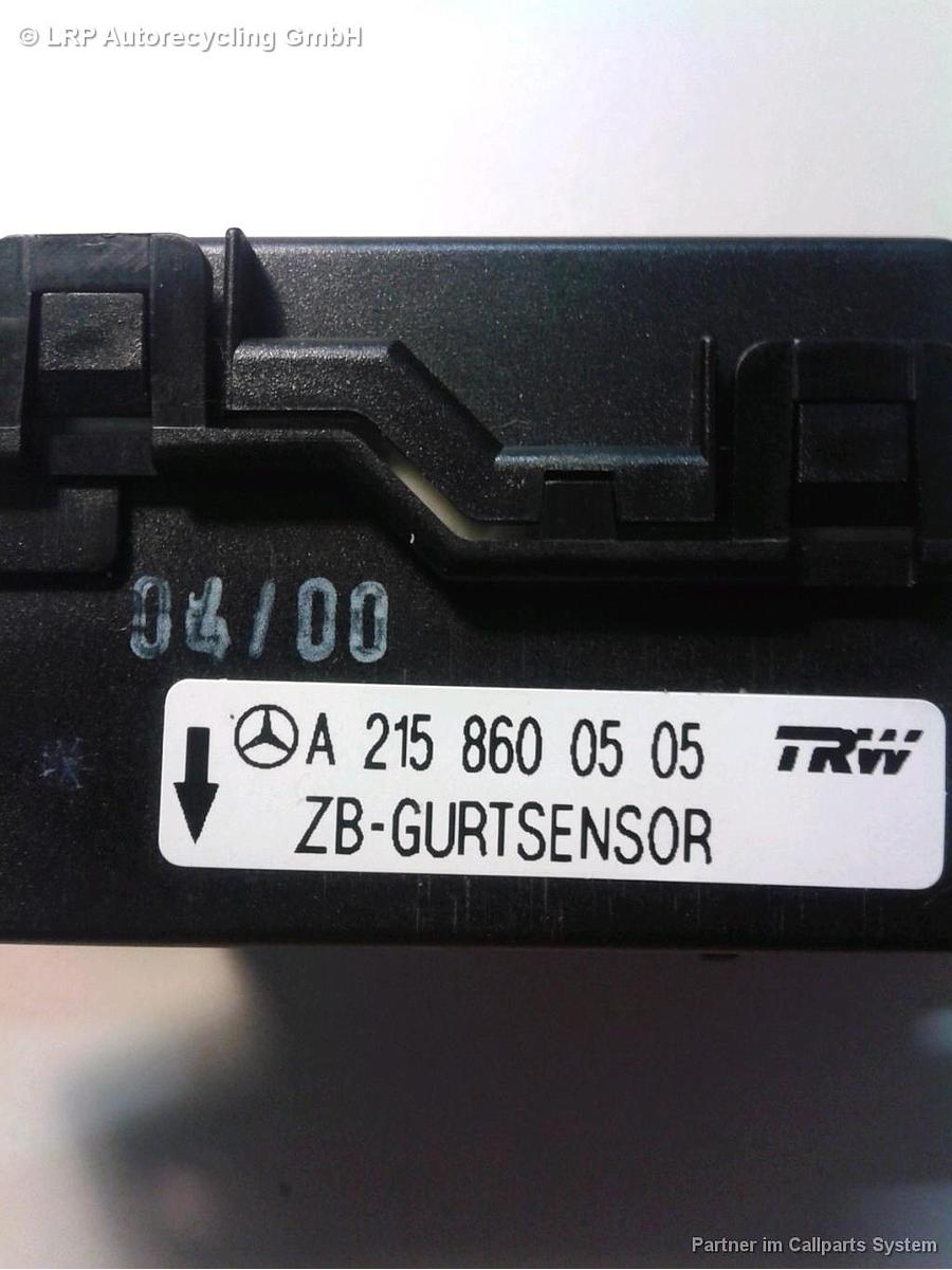 Sensor Gurtstraffer 2158600505 Mercedes Benz C215