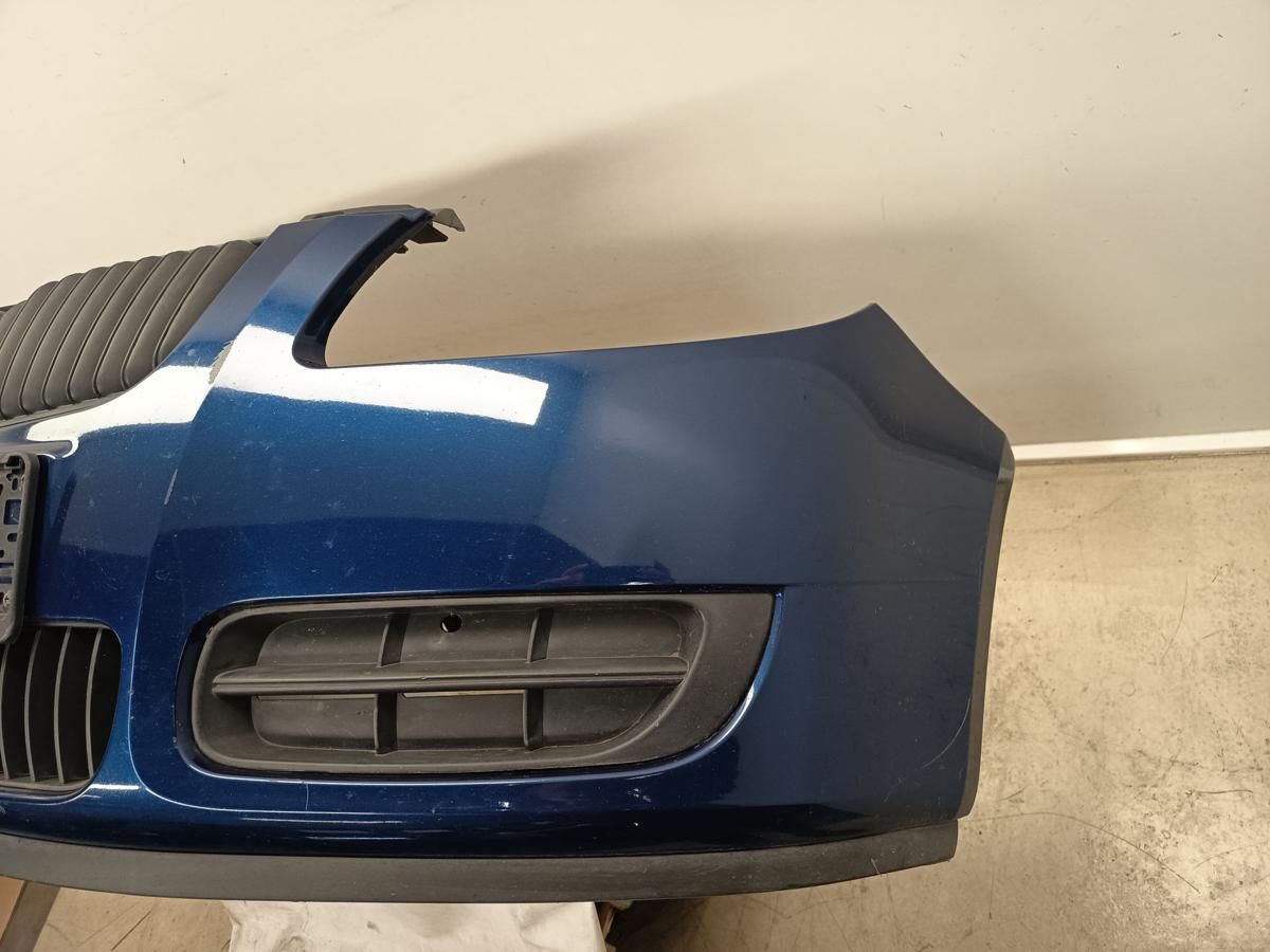 Skoda Fabia II 5J originaler Stoßfänger, Stoßstange vorn LF5Q-Stormblau Bj 2009