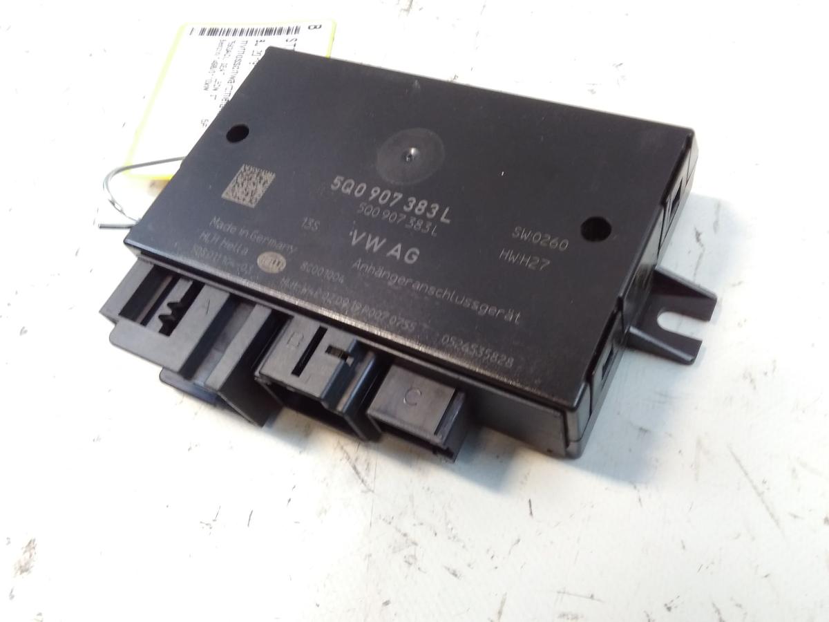 Seat Leon 5F Steuergerät Anhängerkupplung Anhängeranschlußgerät 5Q0907383L