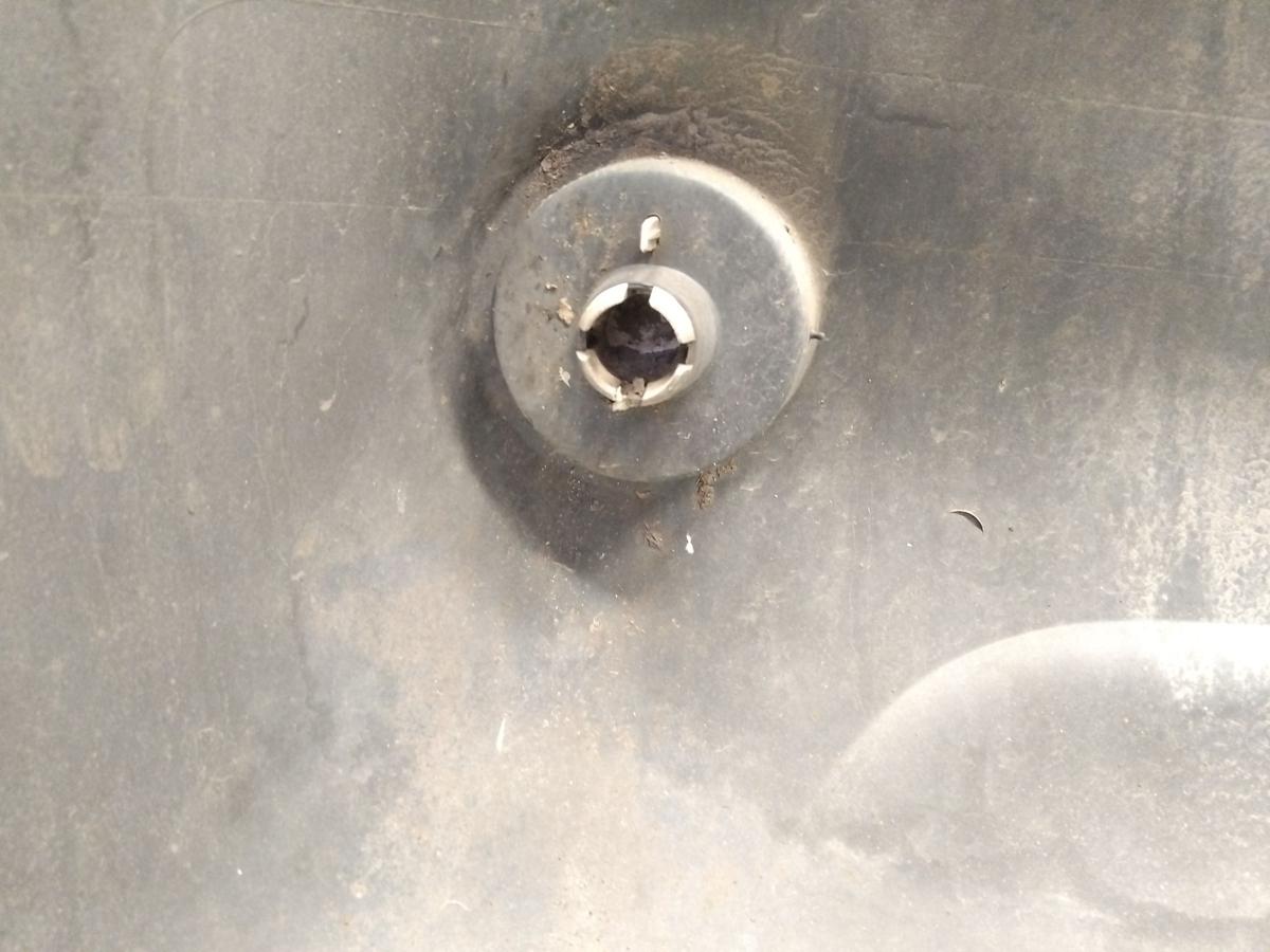 Ford Fiesta JD3 orig Sto&szlig;f&auml;nger Sto&szlig;stange hinten schwarz 3t&uuml;rig Facelift BJ2008