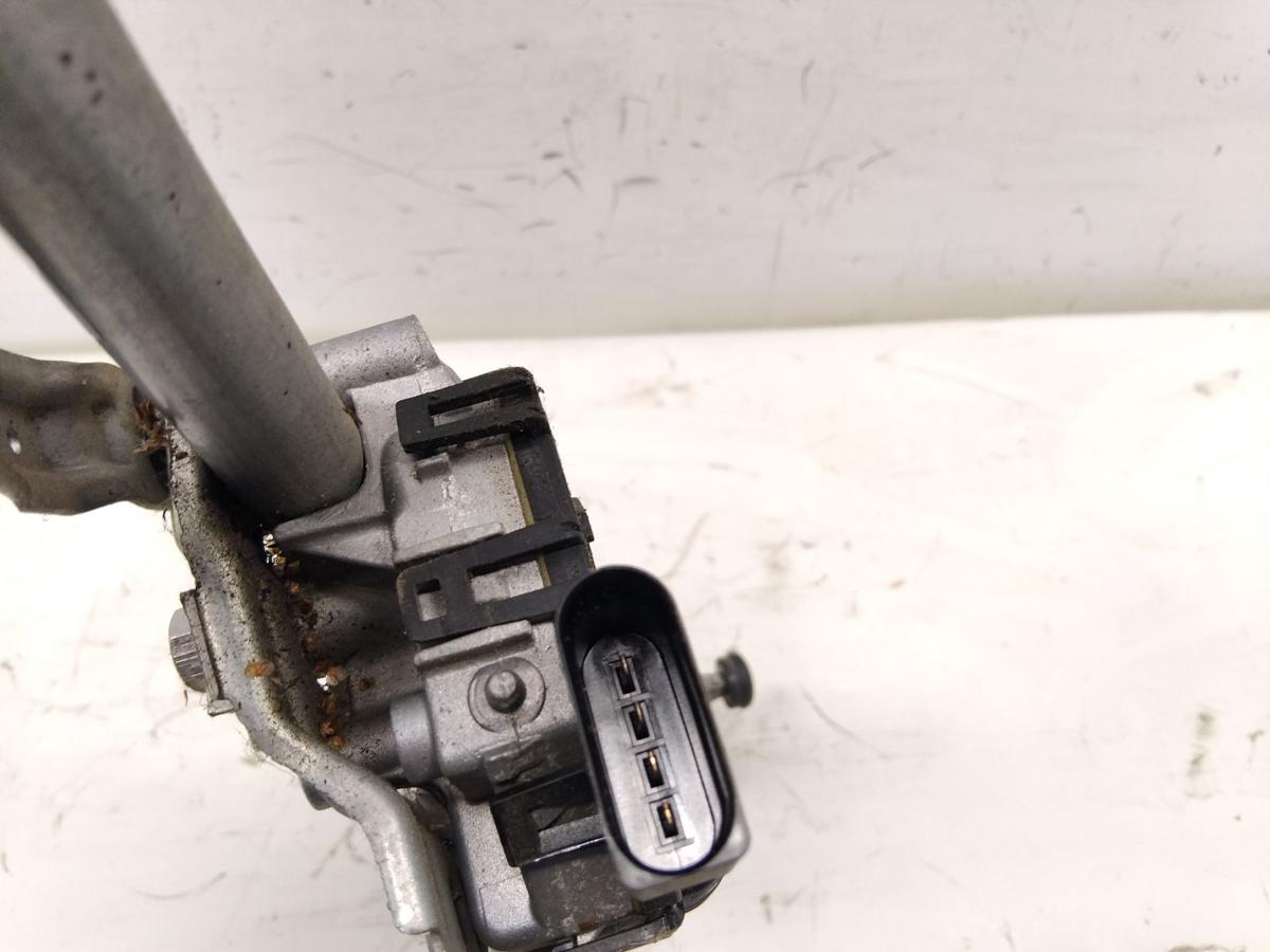 VW Polo 6R original Wischermotor mit Wischergest&auml;nge vorn Bj.2010