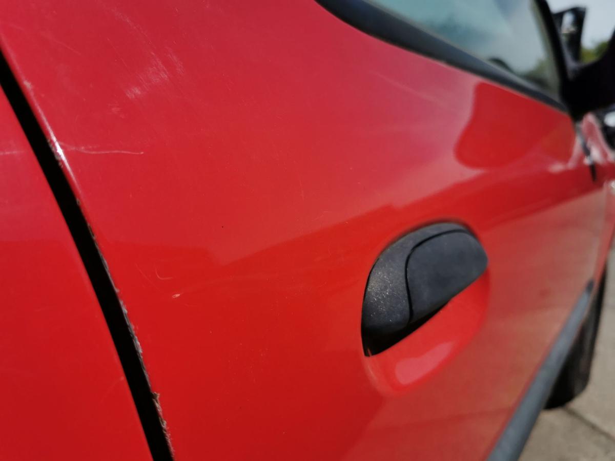 Renault Clio 2 Campus Beifahrertür Tür Autotür vorn rechts OV727 Red Brisk 3 Trg