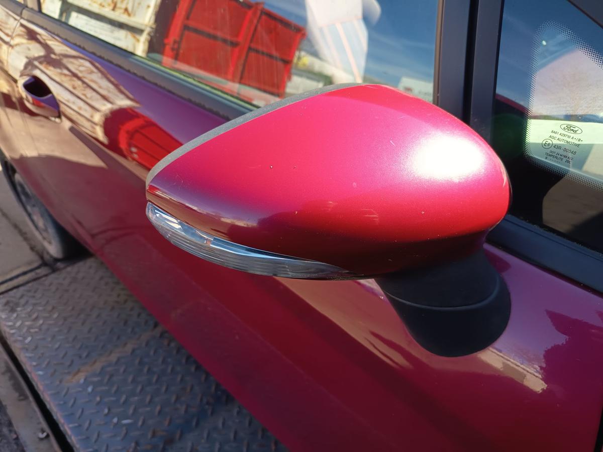 Ford Fiesta MK7 original Au&szlig;enspiegel rechts elektr Hot Magenta Baujahr 2009