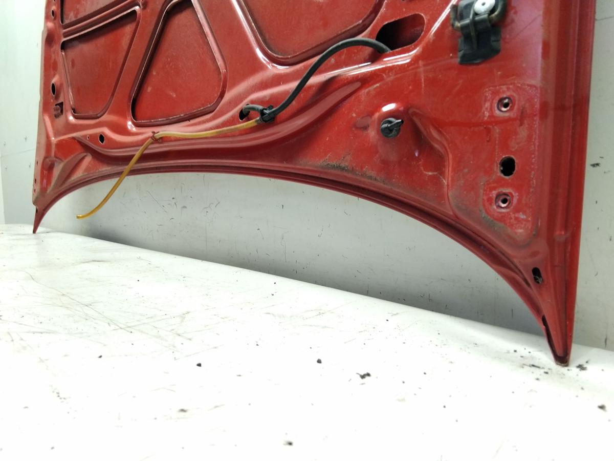 Renault Clio 2 original Motorhaube rot DV727 Bj.2010