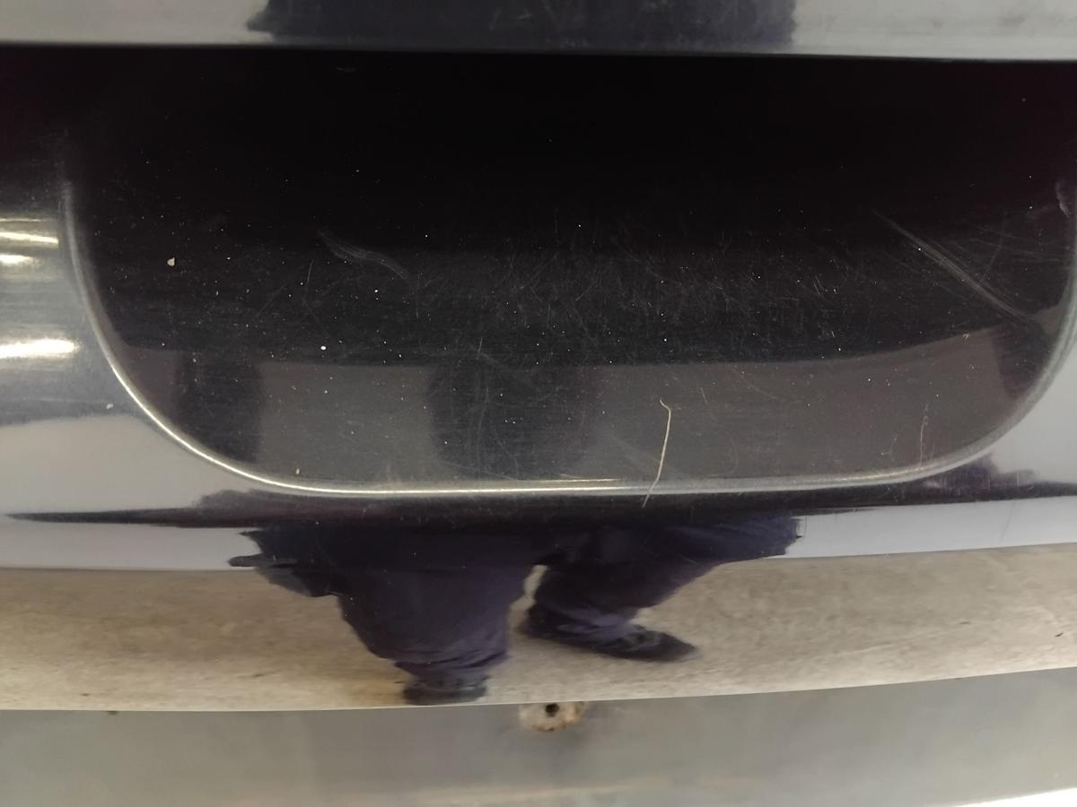 Renault Megane 3 orig Sto&szlig;stange Stossf&auml;nger hinten 5t&uuml;rig Flie&szlig;heck BJ2009 NV472 Bleu Crepuscule