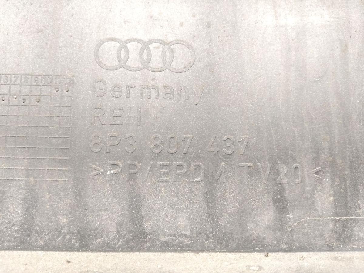 Audi A3 8P original Stoßfänger Stoßstange vorn kristallblau LY7R BJ2003 3-Türer