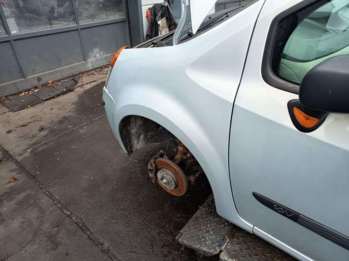 Renault Modus original Kotfl&uuml;gel links Seitenteil MV632 Polargrau Bj 2004