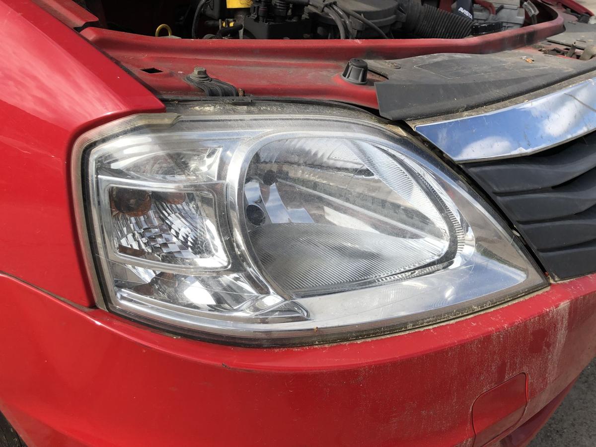 Dacia Logan MCV Scheinwerfer rechts Hauptscheinwerfer Halogen Facelift ab 2009
