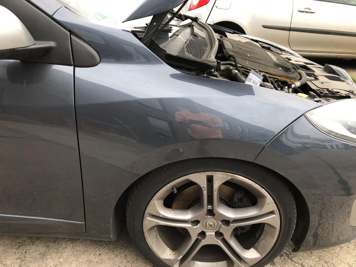 Renault Megane 3 III Kotflügel vorn rechts Beifahrerseite Facelift TEKPN Grey
