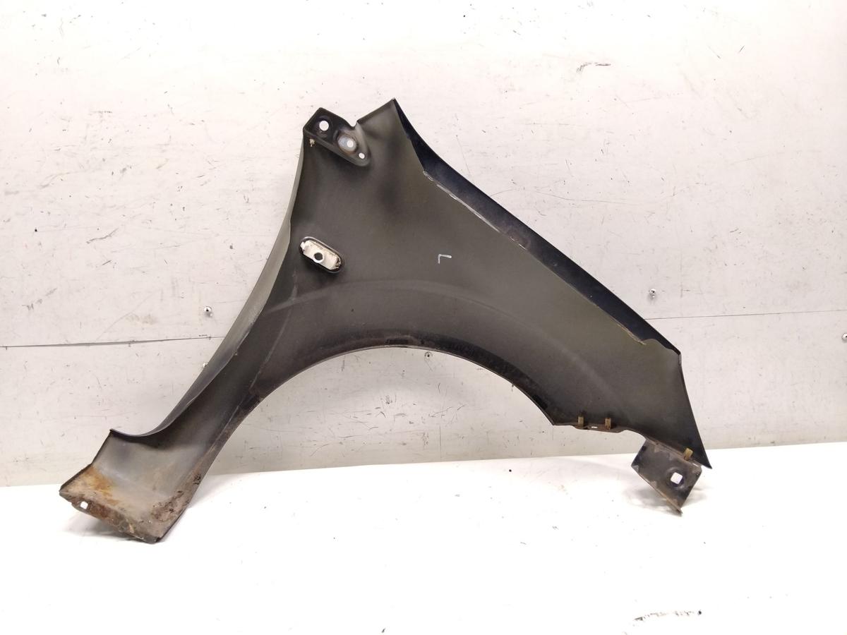 Ford Fiesta JH JD original Kotfl&uuml;gel vorn links Panther Schwarz Metallic BJ2008