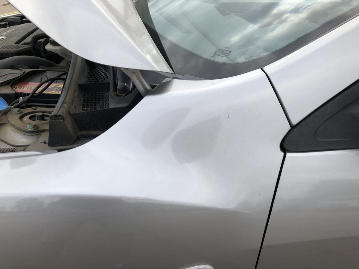 Mazda 3 Typ BL Kotflügel vorn links Fahrerseite 38P Liquid Silver Met