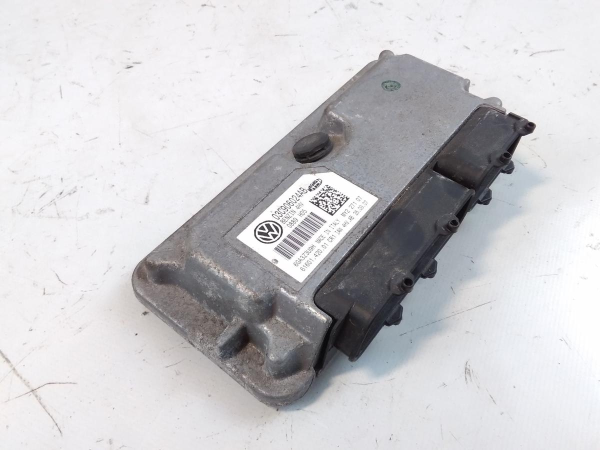 Skoda Fabia 6Y Steuergerät Motor 03C906024AB 6160142001 MAGNETI MARELLI BJ2007