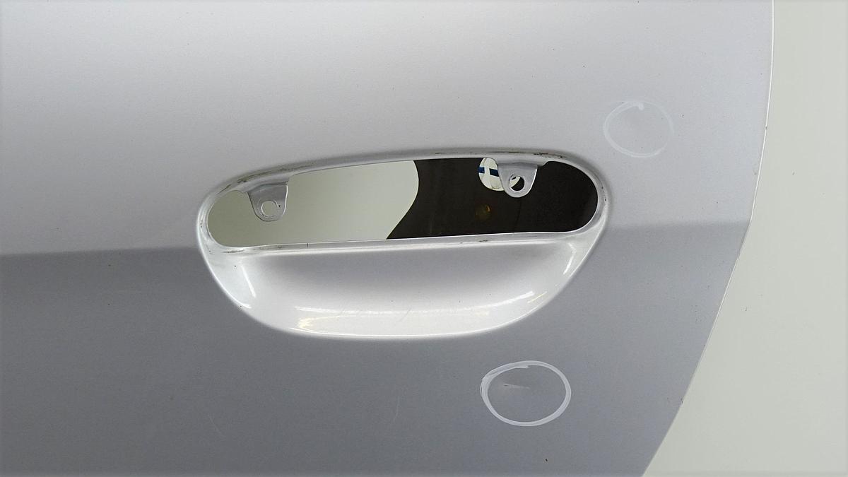 Kia Picanto Tür hinten links in S3 Liquid Silver Bj2006 Rohbautür