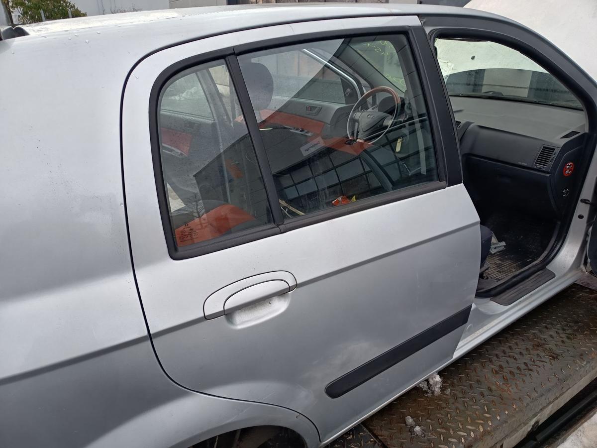 Hyundai Getz original T&uuml;r hinten rechts Fond 5S Space silver Bj 2005