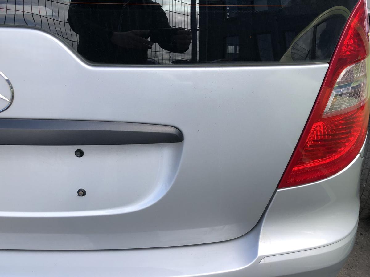 Mercedes W169 A Klasse Mopf ab 08 Heckklappe mit Heckscheibe 5 t&uuml;rer 761 silber