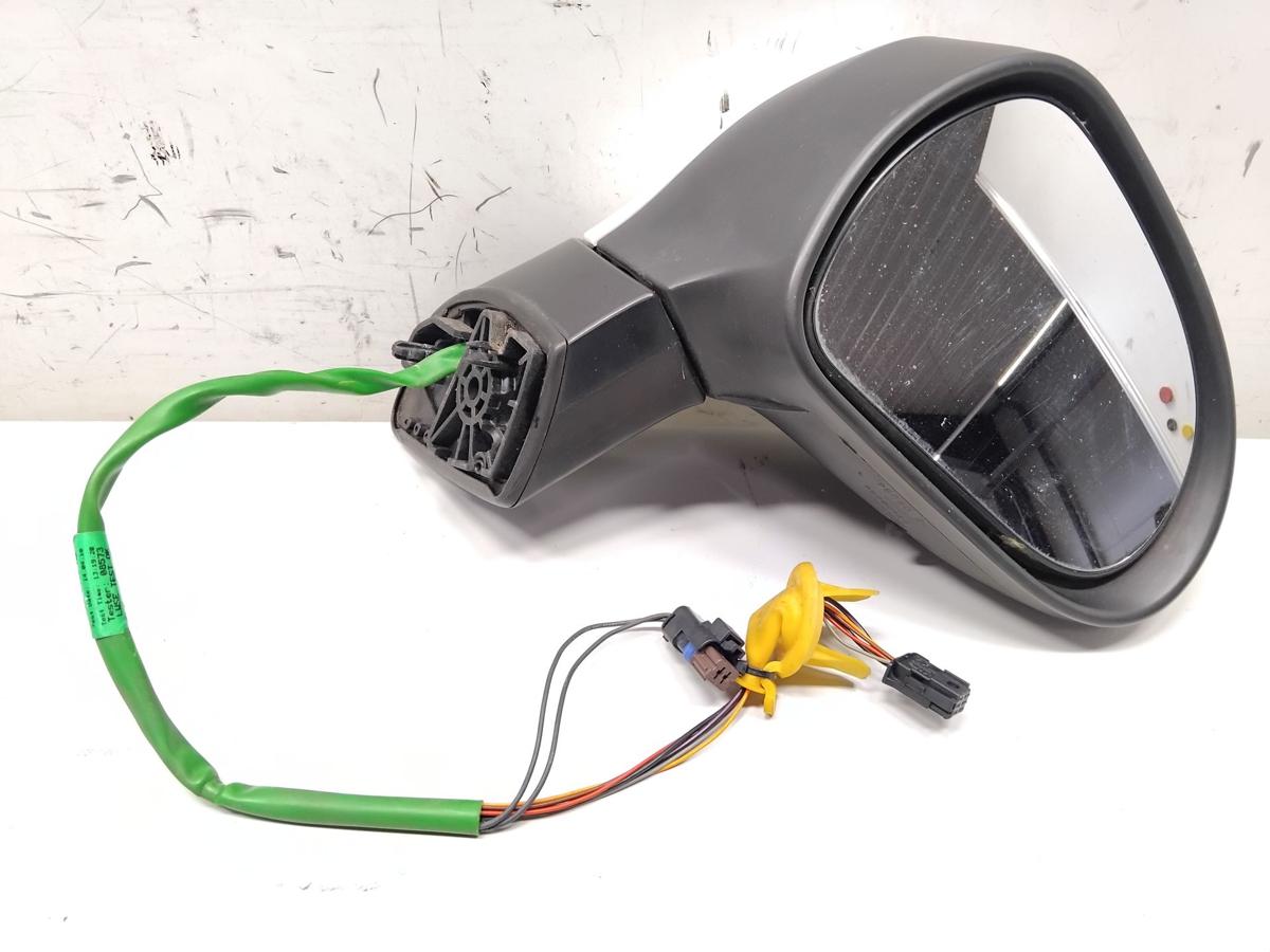 Peugeot 308 orig.Au&szlig;enspiegel rechts elektrisch&beheizt 6Pin+2Pin BJ2010 EWP Schneewei&szlig;