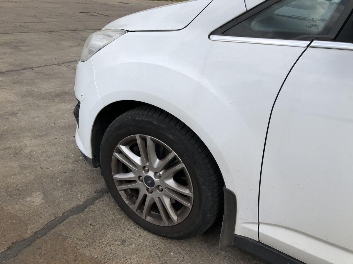 Ford C-Max CB7 Kotfl&uuml;gel vorn links Fahrerseite Seitenwand Frost Wei&szlig;