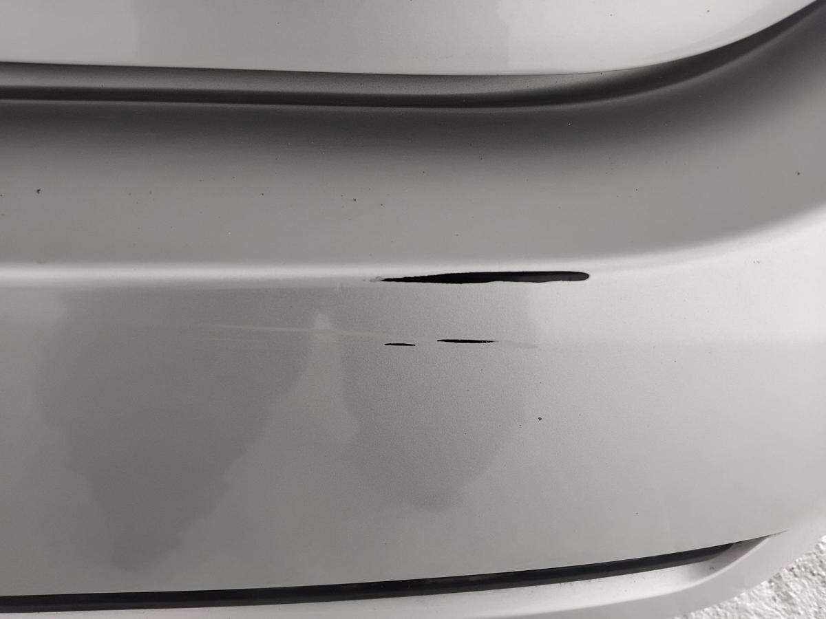 Toyota Corolla E12 Facelift orig.Stoßstange Stoßfänger hinten Fließheck BJ2004 1C0 polarsilbermetallic