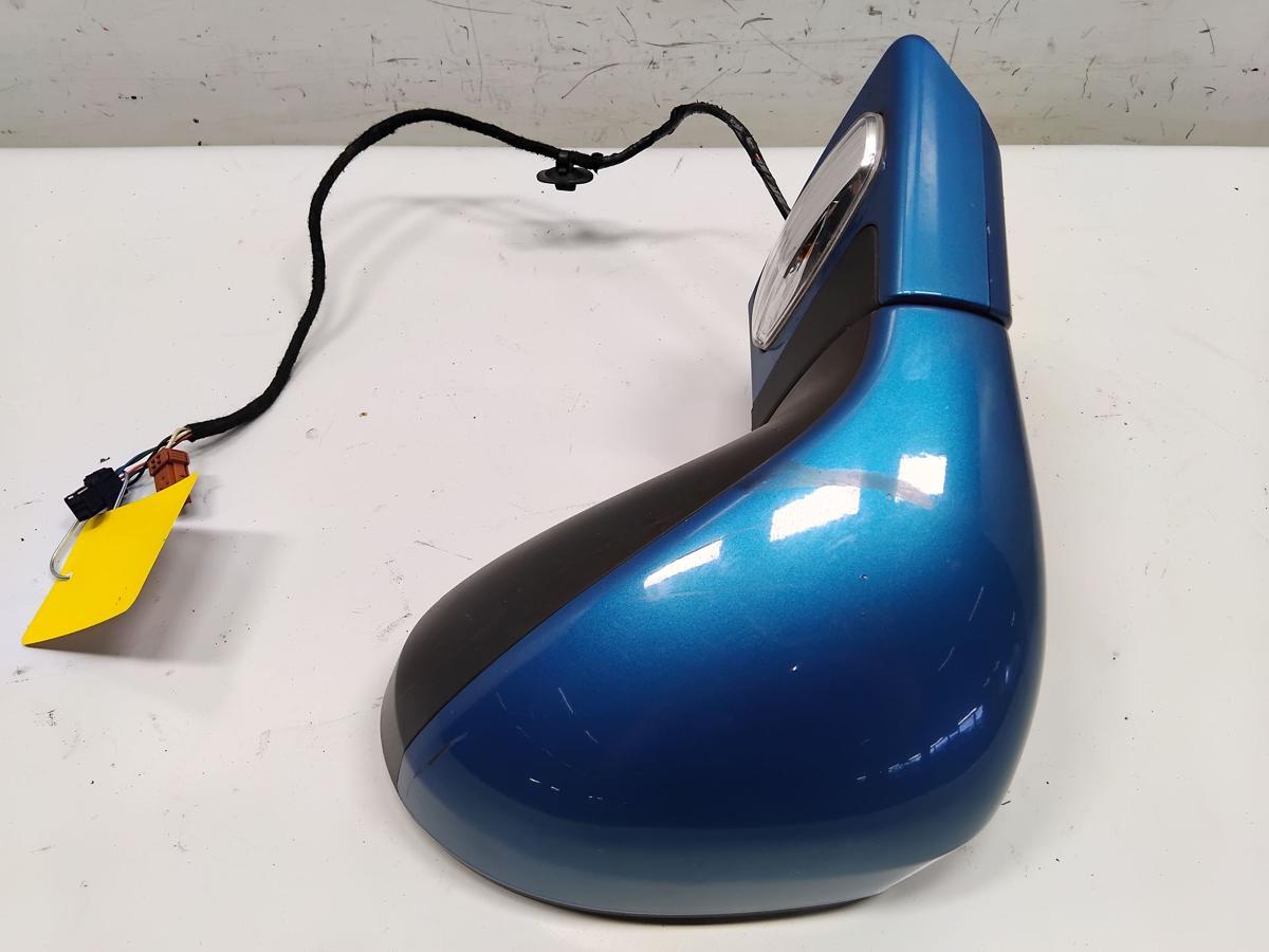 Peugeot 207 CC original Au&szlig;enspiegel links blaumetallic KMU blau neysha Bj.2009