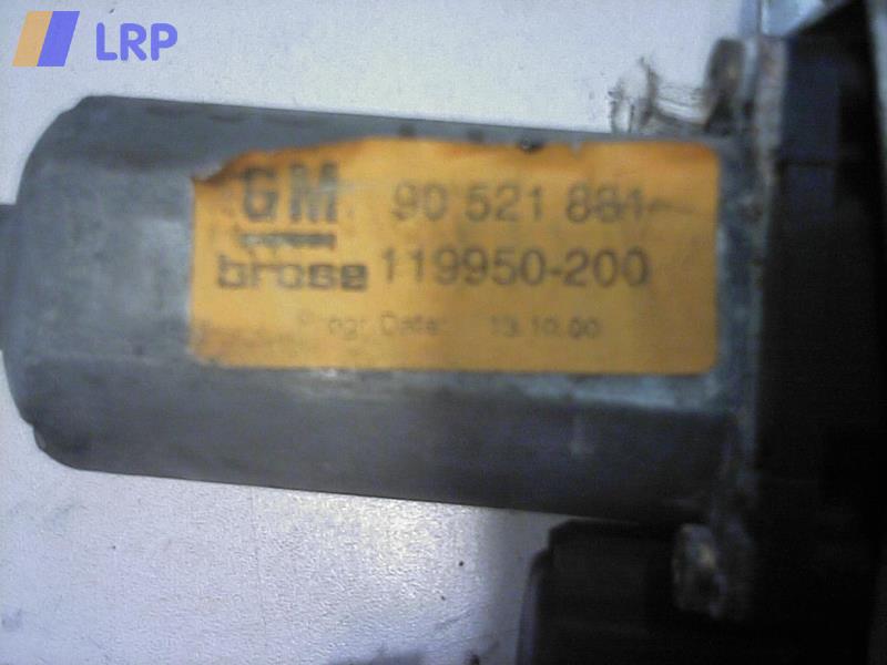 Opel Astra G Caravan BJ 2001 Fensterheber vorn links elektrisch 90521881 119950200