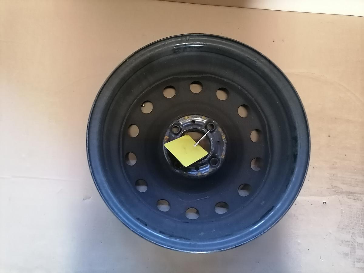 Citroen C3 einzelne Stahlfelge 5.5x14 ET24 schwarz 5,5x14 BJ2006