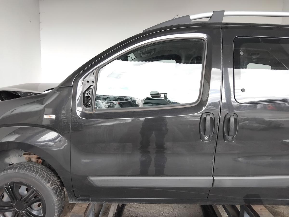 Fiat Qubo 225 original T&uuml;r vorn links Fahrert&uuml;r schwarzmetallic 632 Nero BJ2010