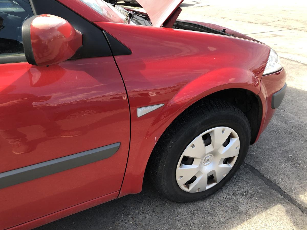 Renault Megane 2 II Grandtour Kotfl&uuml;gel vorn rechts Beifahrerseite OV727 Rot