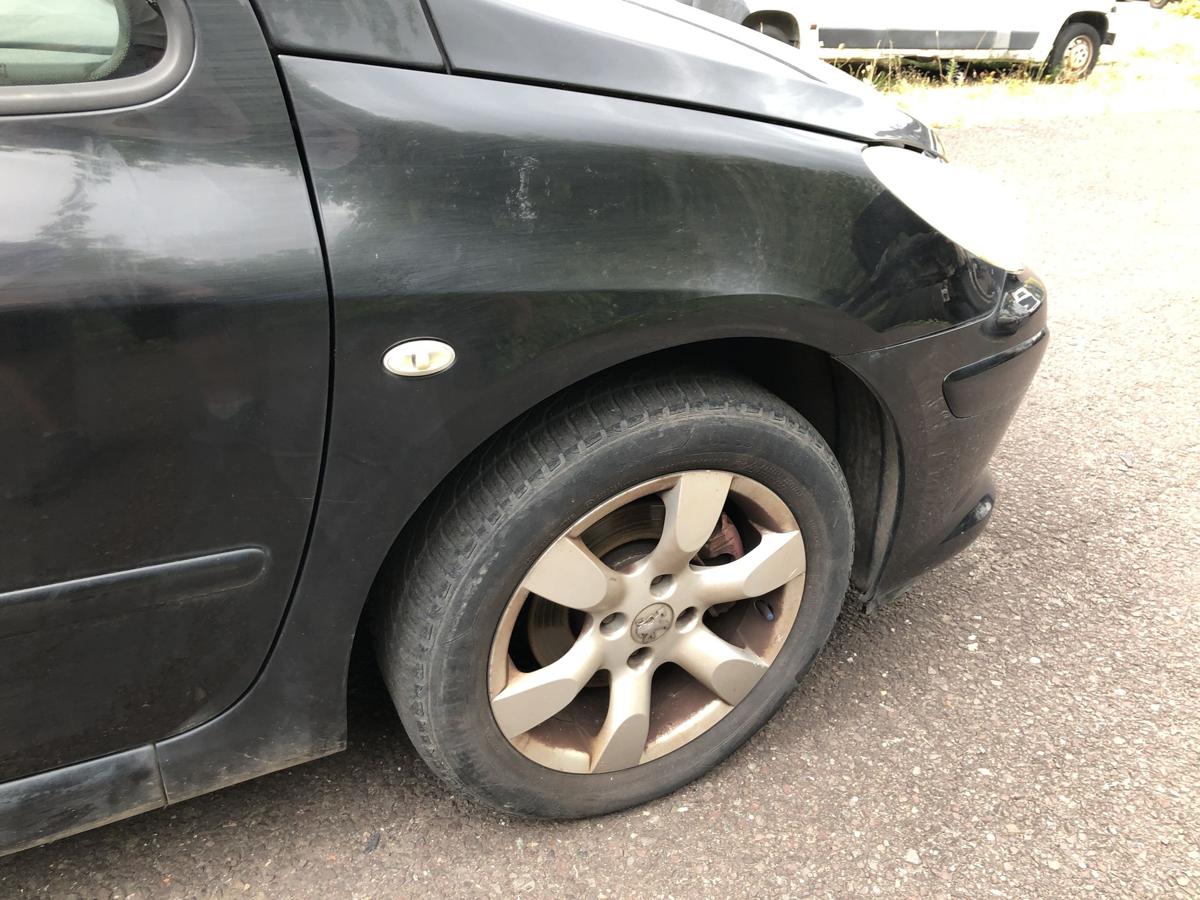 Peugeot 307 SW 3E 3H Kotfl&uuml;gel vorn rechts Seitenwand EXL Noir Obsidien Nacre