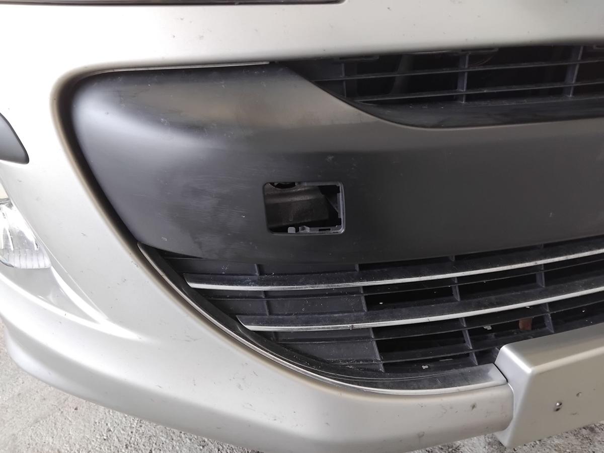 Peugeot 308 I original Sto&szlig;stange Sto&szlig;f&auml;nger vorn aschgraumetallic ETS BJ2009