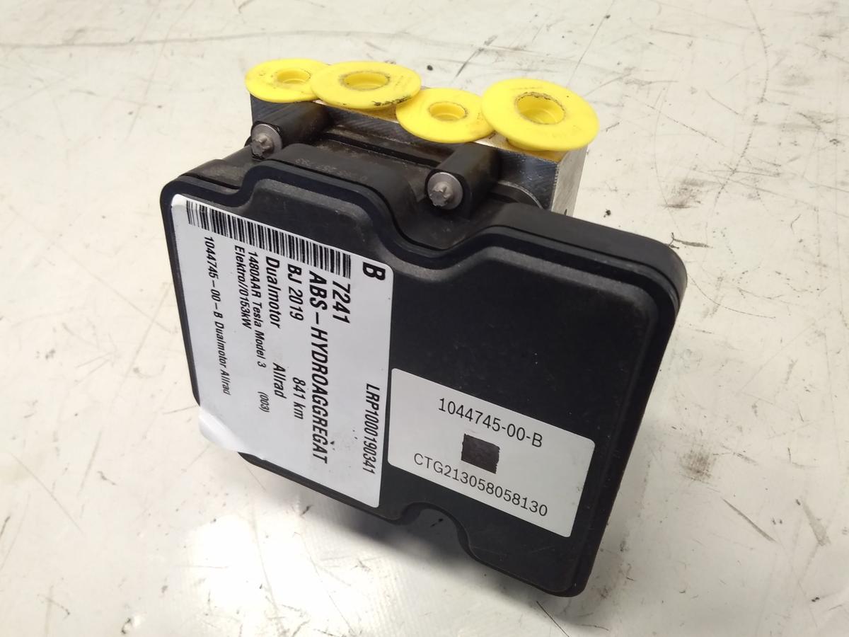 Tesla Model 3 orig. Hydroaggregat ABS Block Dualmotor Allrad 1044745-00-B BJ2019